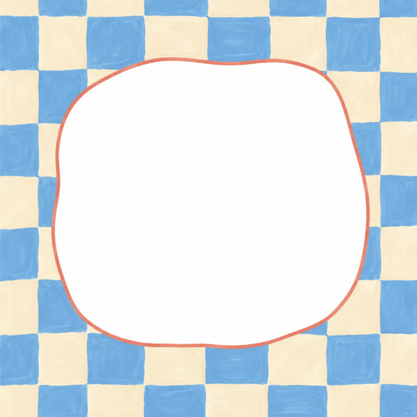 Hemelsblauw en creme
