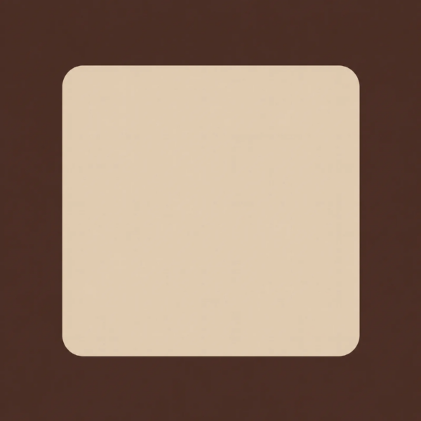 Kader in chocolade en travertijn
